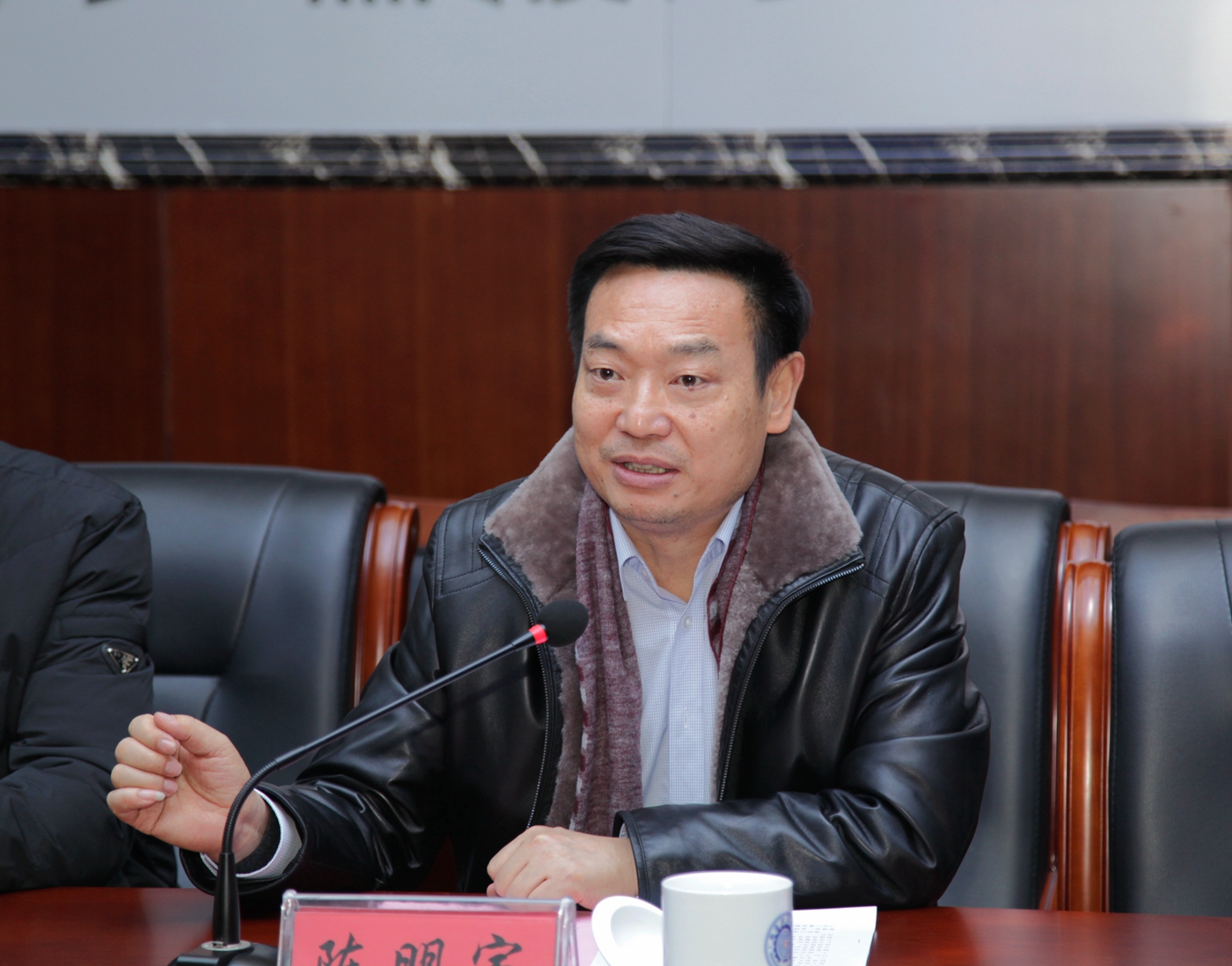 南通市人大常委会常务副主任庄中秋一行来我校视察调研